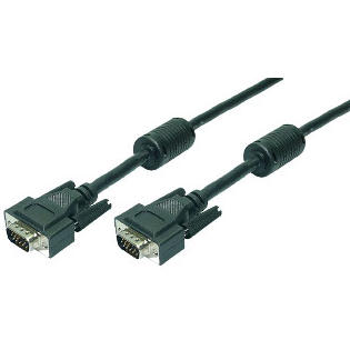 LOGILINK - Cablu VGA 2x Ferrita HQ, lungime 20 m