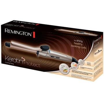 Ondulator Remington Keratin Protect CI5318, 210°, 19 mm, oprire automata, Auriu