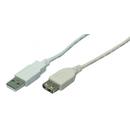 LOGILINK - Cablu extindere USB 2.0 A/B 1,8 m