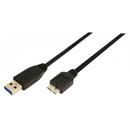 LOGILINK - Cablu date USB 3.0  A / B-Micro 2 m
