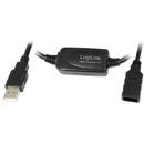 LOGILINK - Cablu Repeater USB 2.0 15m
