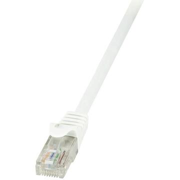 LOGILINK - Cablu Patchcord CAT6 U/UTP EconLine 1,00m alb