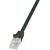 LOGILINK - Cablu Patchcord CAT6 U/UTP EconLine 1,00m negru