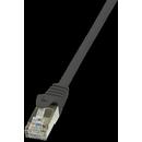 LOGILINK - Cablu Patchcord CAT5e F/UTP 2,00m negru