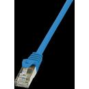 LOGILINK - Cablu Patchcord CAT5e F/UTP 2,00m albastru