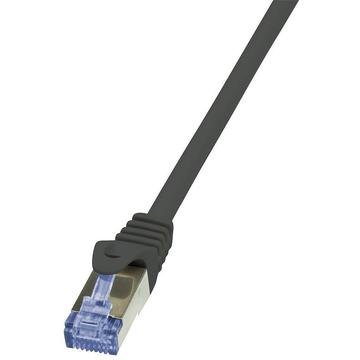 LOGILINK - Patchcord Cablu Cat.6A 10G S/FTP PIMF PrimeLine 5m negru