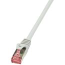 LOGILINK - Cablu Patchcord S/FTP PIMF, CAT6, PrimeLine 1m, gri