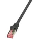 LOGILINK - Patchcord Cablu Cat.6 S/FTP PIMF PrimeLine 3,00m, negru