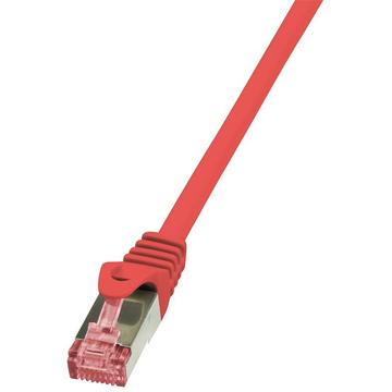 LOGILINK - Patchcord Cablu Cat.6 S/FTP PIMF PrimeLine 10m, roșu