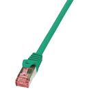 LOGILINK - Patchcord Cablu Cat.6 S/FTP PIMF PrimeLine 5,00m, verde
