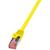 LOGILINK - Patchcord Cablu Cat.6 S/FTP PIMF PrimeLine 1,00m, galben