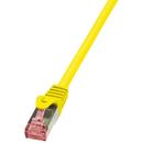 LOGILINK - Patchcord Cablu Cat.6 S/FTP PIMF PrimeLine 5,00m, galben