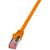 LOGILINK - Patchcord Cablu Cat.6 S/FTP PIMF PrimeLine 7,5m, portocaliu
