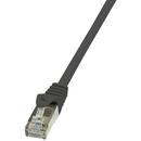 LOGILINK - Cablu Patchcord CAT6 F/UTP EconLine 10m negru