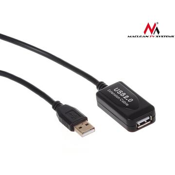 Maclean MCTV-757 Acive extension cable USB 2.0 10m