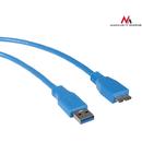 Maclean MCTV-586 Cable USB 3.0 AM microBM cable Plug-in connector