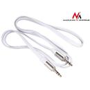 Accesorii Audio Hi-Fi MACLEAN MCTV-695W Jack Straight Flat 3.5 mm Cable 2m white