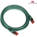 Maclean MCTV-303G Patchcord UTP cat6 Cable plug-plug 3m green