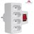 Prelungitor Maclean MCE217 Four-phase power socket with switch 4x2,5A universal plug