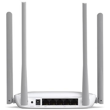 Router wireless MERCUSYS wireless  300Mbps, 4 porturi 10/100Mbps, 4 x antena externa, "MW325R"