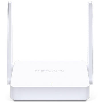 Router wireless MERCUSYS wireless  300Mbps, 2 porturi 10/100Mbps, 2 antene externa, "MW301R"