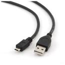 Natec USB 2.0 micro USB cable AM-MBM5P, 0.5M, black, blister