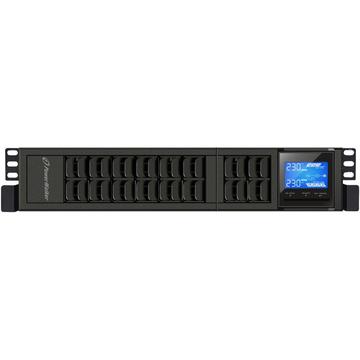 Power Walker UPS On-Line 3000VA, 19'' 2U,4x IEC,USB/RS-232,LCD,Terminal,Rack/Tow