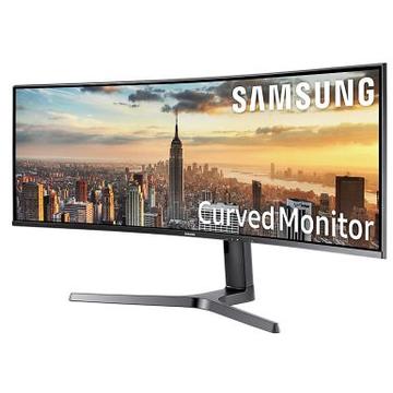 Monitor LED Samsung 43", Curbat, 3840x1200, 120Hz, Display Port, USB-C, Negru