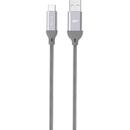 Silicon Power Cable USB TypeC - USB, Boost Link LK30AC Nylon, 1M, 2.4A, Gri