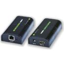 Techly HDMI extender / splitter over IP, up to 120m