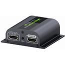 Techly HDMI extender by Cat.6/6a/7 cable, up to 60m, FullHD, with IR