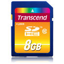 Card memorie Transcend 8GB  SDHC CL10