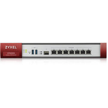 Firewall ZyXEL VPN300 Firewall 300xVPN 50xSSL 7xWAN/LAN/DMZ 1xSFP WiFi Controler