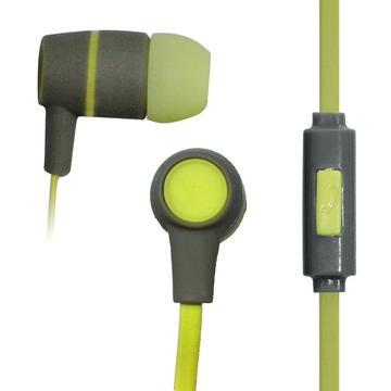 Casti VAKOSS Stereo Earphones Silicone with Microphone / Volume Control SK-214G gri