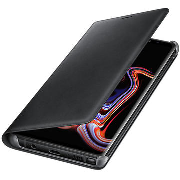 Husa Samsung NOTE 9 Leather View Cover Black