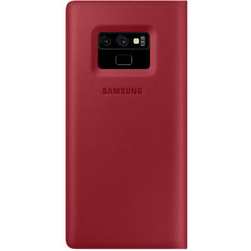 Husa Samsung NOTE 9 Leather View Cover Red