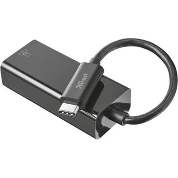 Trust Adaptor 1x USB 3.1 tip C Male - 1x RJ45 Female