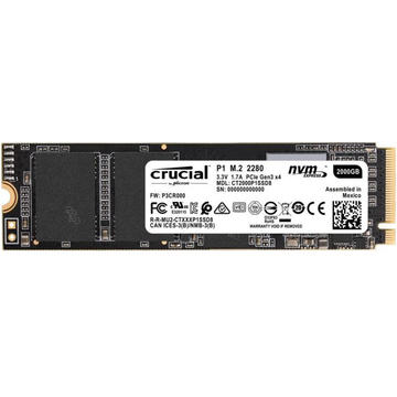 SSD Crucial P1 500GB M.2 2280