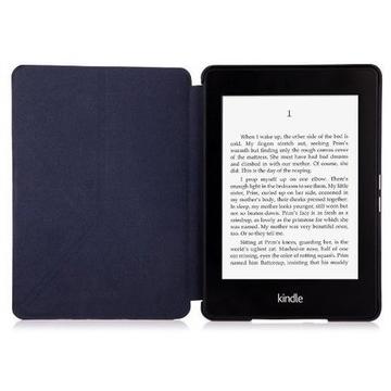 eBook Reader Husa flip pentru eBook Reader New Kindle Glare 6, Touch Screen, 8th Generation, Negru