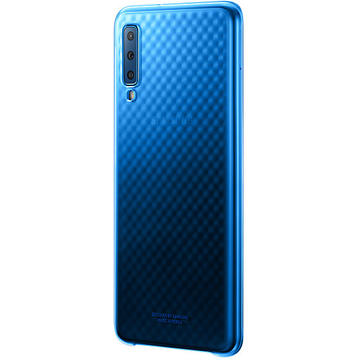 Husa Samsung Husa Plastic  A7 (2018) A750 Gradation Cover Blue