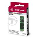SSD Transcend MTS800 SSD M.2 SATA 6GB/s, 2280, 128GB, MLC (read/write; 520/80MB/s)