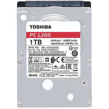 HDD Laptop Toshiba L200 2,5'' 1TB SATA 5400RPM 128MB BULK