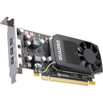 Placa video PNY NVIDIA Quadro P400, 2GB GDDR5 (64 Bit), 3xminiDP (3x miniDP to DP), LP