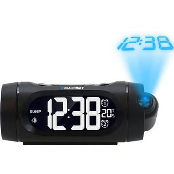 Blaupunkt Radio cu ceas CRP9BK FM Dual Alarm Termometru Proiector USB Black
