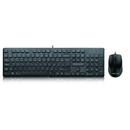 Tastatura KIT TASTATURA + MOUSE DELUX KA150U, Negru, USB, Cu fir, Mouse: Rezolutie 1000 dpi// Butoane: 3/1