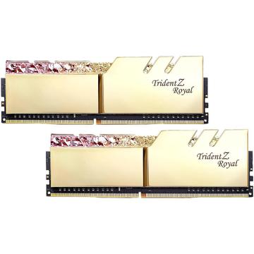 Memorie G.Skill F4-3000C16D-16GTRG Trident Z Royal 16GB DDR4 3000MHz CL16