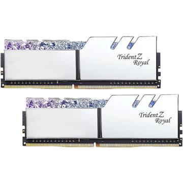 Memorie G.Skill F4-3200C16D-16GTRS Trident Z Royal 16GB DDR4 3200MHz CL16
