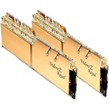Memorie G.Skill F4-3200C16D-16GTRG Trident Z Royal 16GB DDR4 3200MHz CL16