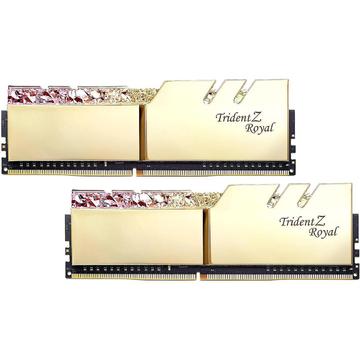 Memorie G.Skill F4-3600C18D-16GTRG Trident Z Royal 16GB DDR4 3600MHz CL18