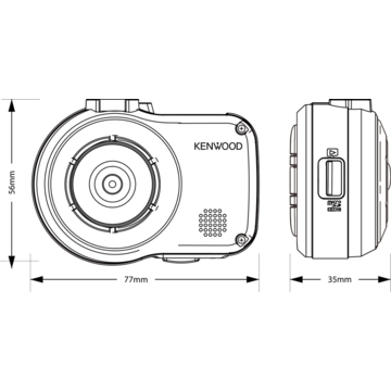 Camera video auto Kenwood DRV-410